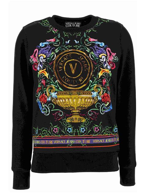 versace jeans sweater donna guy|Versace Jeans couture hoodie.